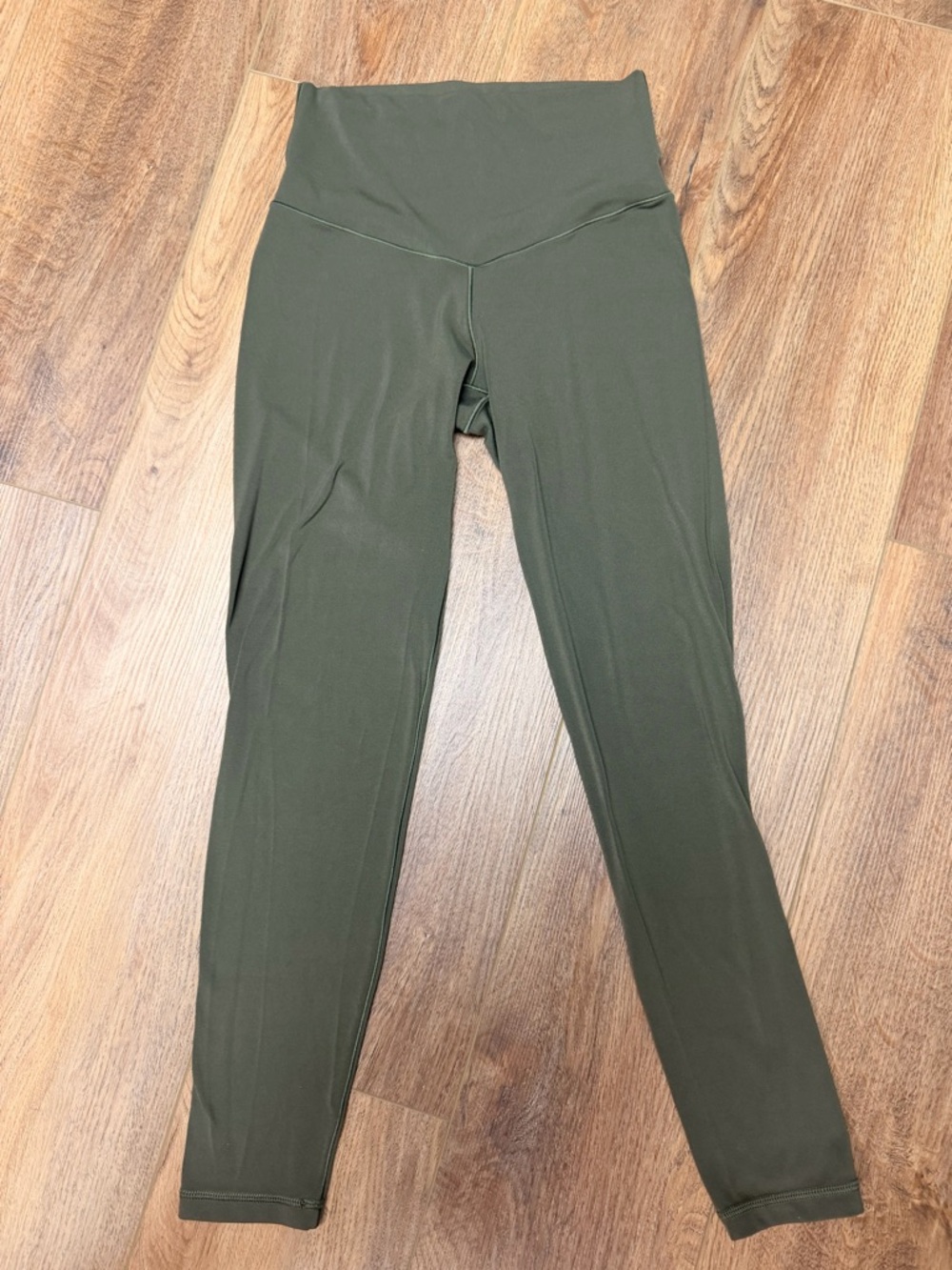Aerie OFFLINE Real Me High Rise 7/8 Leggings Olive Green Small Soft Athleisure - Picture 1 of 6
